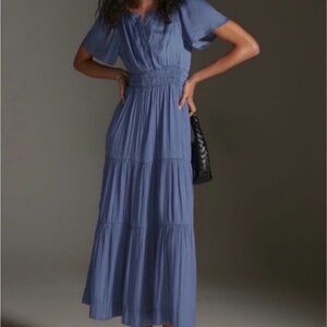 This dress is sold/Anthropologie The Somerset Maxi Dress size M